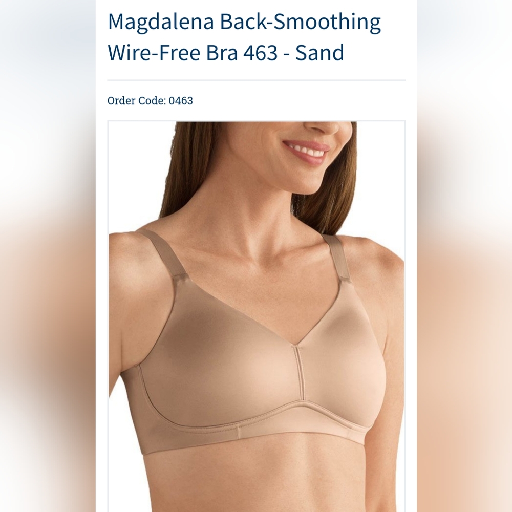 *NWT AMOENA Magdalena SB Nude bra 44DD